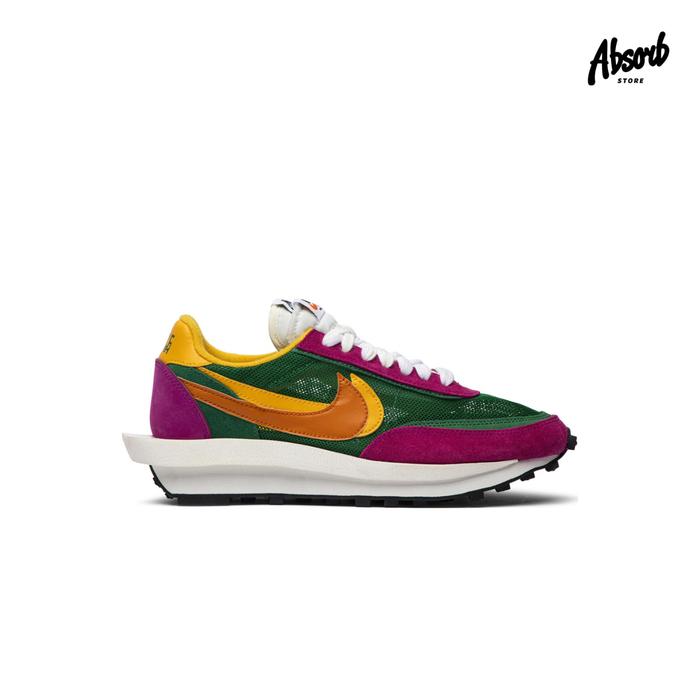 Nike LD Waffle x Sacai “Pine Green” (Pink/Clay Orange) LDWaffle