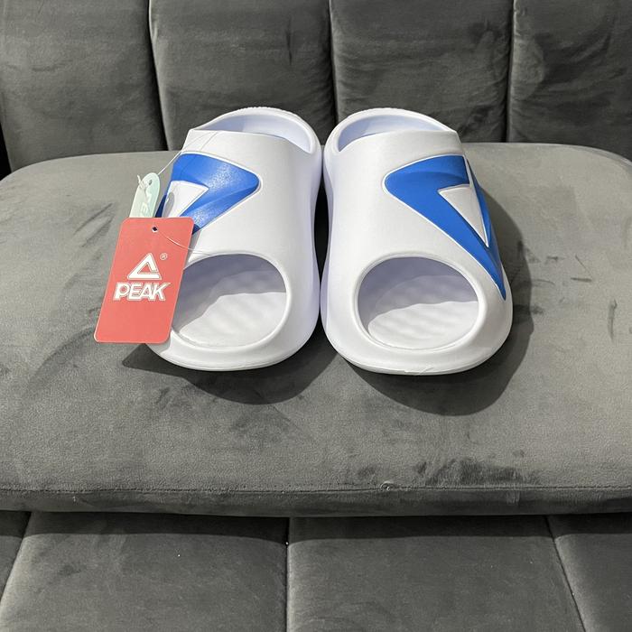 Sandal Pria PEAK taichi slipper men white mid blue size 40