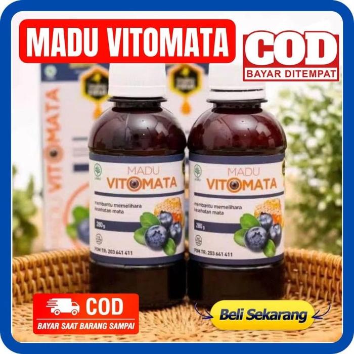 Madu Vitomata Asli Original BERPOM Maduvitomata vitamata Fitomata