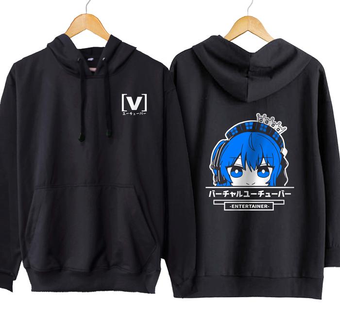 Jaket hoodie jumper anime vtuber HOSHIMACHI SUISEI peeker -HOLOLIVE JP