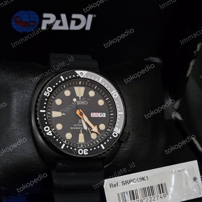 Seiko Prospex Turtle Black Limited Edition SRPC49K1