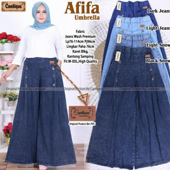 Afifa Umbrella by Cantique | Kulot Jeans Premium