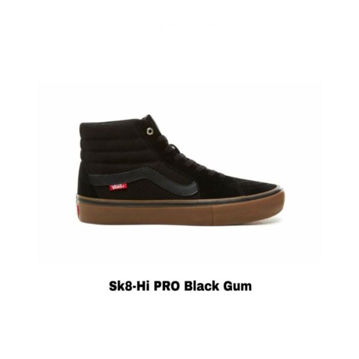 Sk8 Hi Pro Black Gum