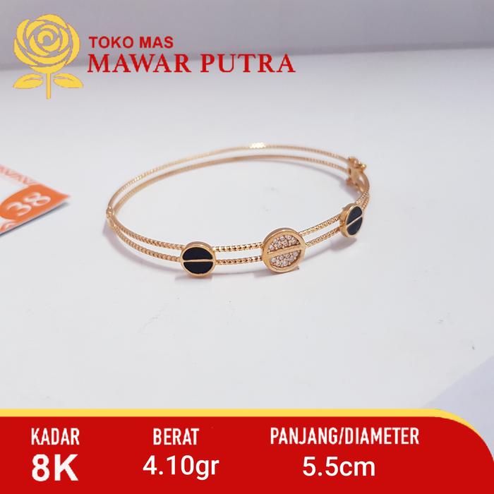 HWT Gelang Oval 01 Gold - 8K