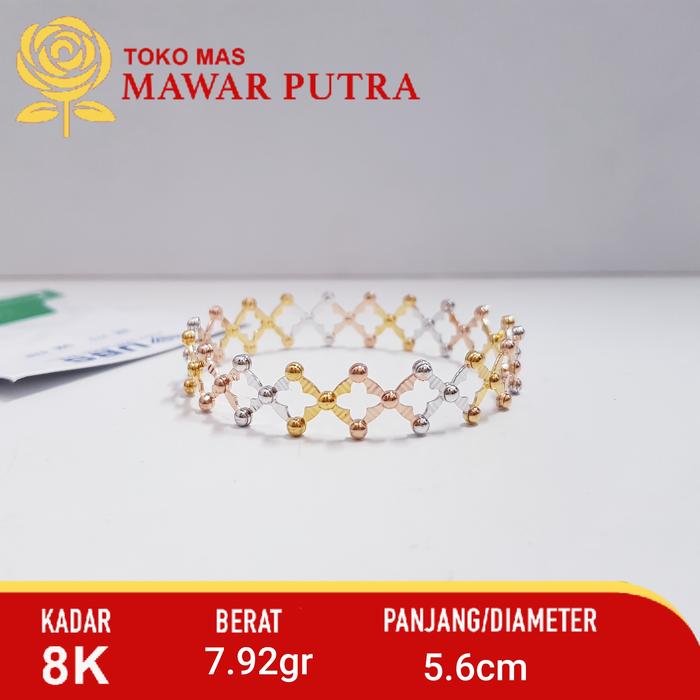 UBS Gelang Oval Kasandra 08 Gold - 8K