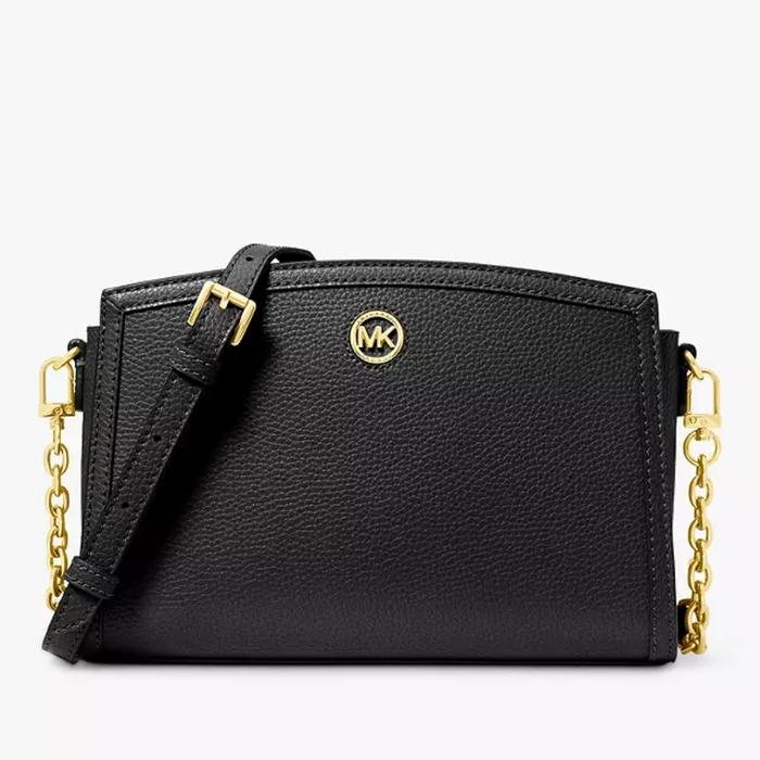 MK CHANTAL CROSSBODY BAG IN BLACK