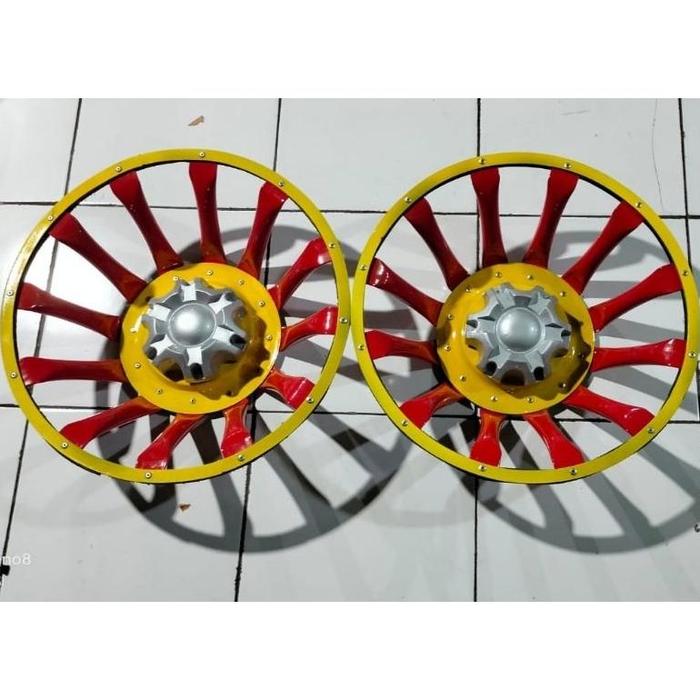 Wildop Truk Ring 16 Jari Jari Belakang 2Pcs