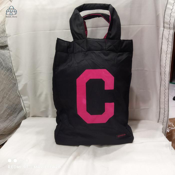 PUFFY TOTE BAG COVERNAT PINK ORIGINAL