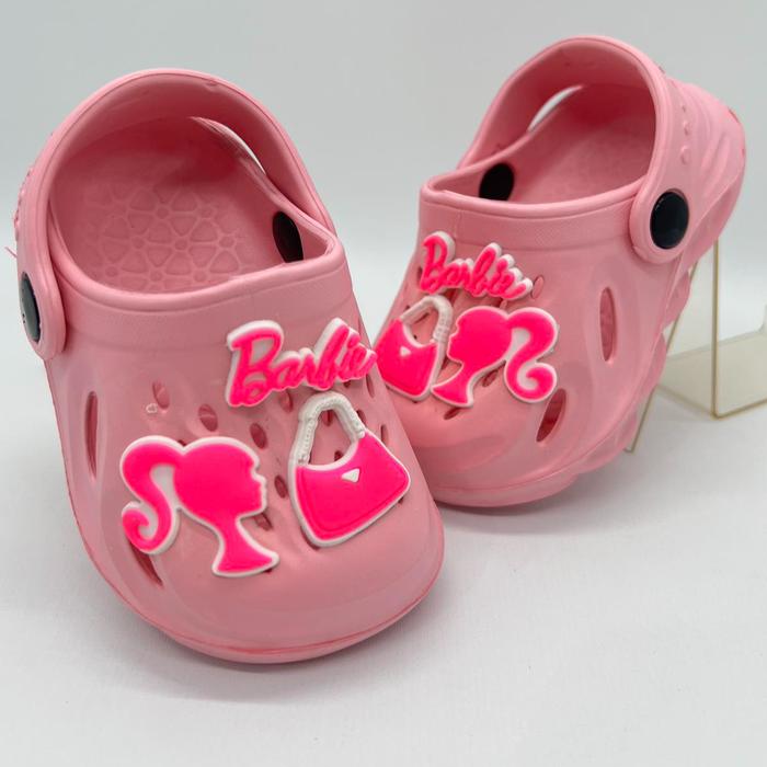 YK1008G Sandal Anak Perempuan Barbie Sandal Baim Karet Inkayni 18-23