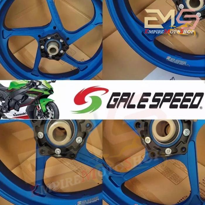 Galespeed Velg ZX10R ZX 10 R ZX 10R Annodized Alumunium Original Italy