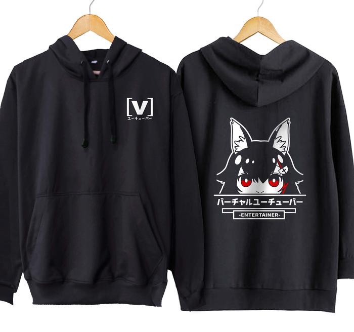 Jaket hoodie jumper anime vtuber OOKAMI MIO peeker - HOLOLIVE JP