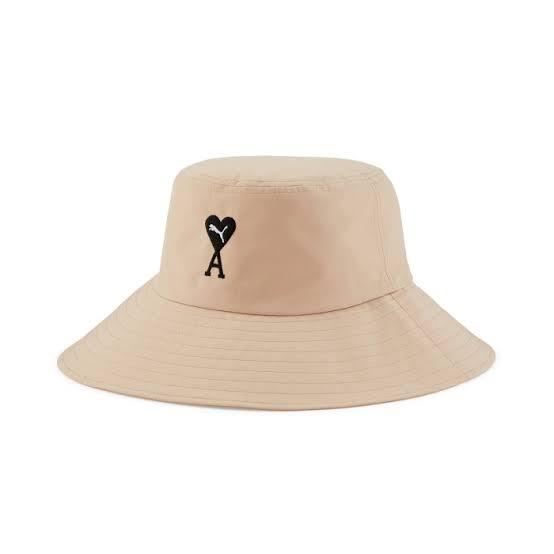 Puma x ami nylon rigstop bucket hat topi