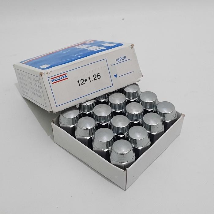 Mur Roda Racing Mobil Suzuki Splash Bahan Baja Lug Nut Baut 16 Pcs