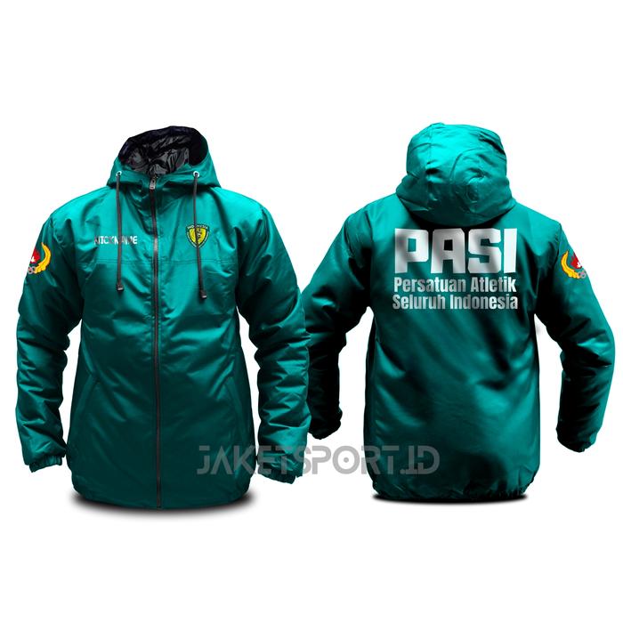 JAKET PRIA OLAHRAGA PASI ( PERSATUAN ATLETIK SELURUH INDONESIA ) KONI