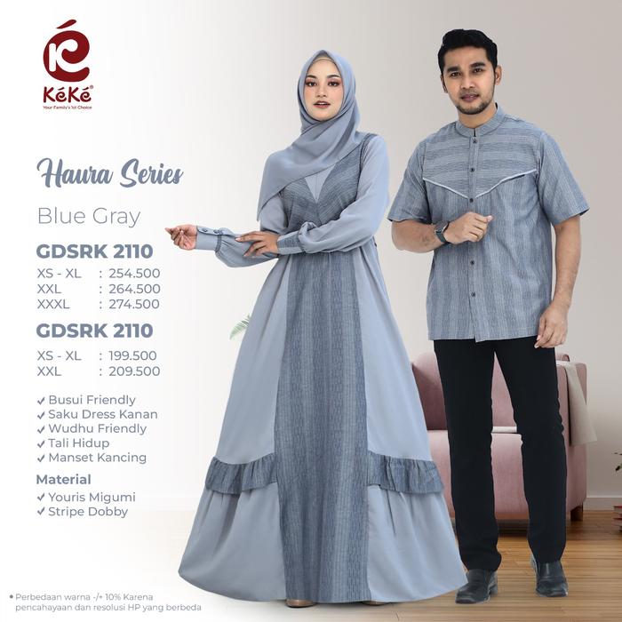 Sarimbit keluarga keke seri haura grey link koko dewasa