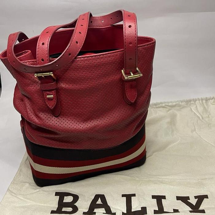 Tote Bag Bally Leather Ori