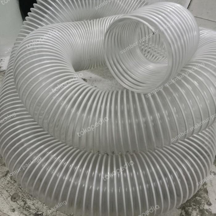 selang flexible plastikflex-flexible hose 1 inch panjang 1 meter