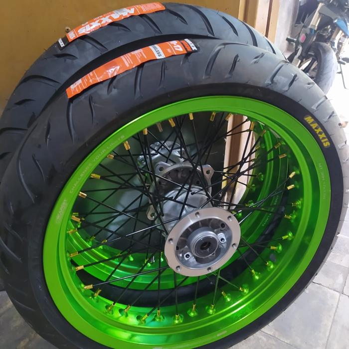 Ban set supermoto klx wheel set supermoto KLX ban klx supermoto
