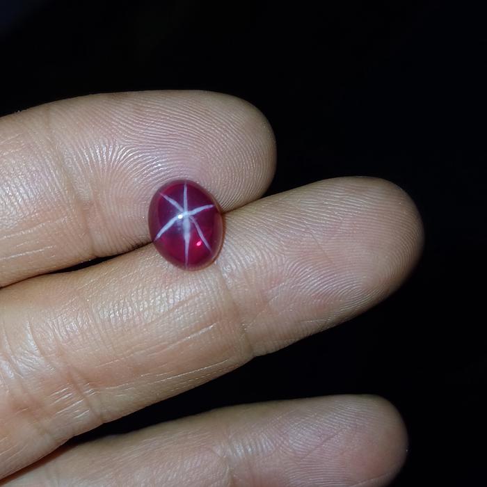 Sintetik ruby star 6