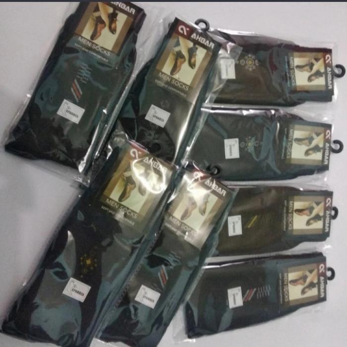 Kaos Kaki Kantor Pria/Kaos Kaki Panjang 6 Pc
