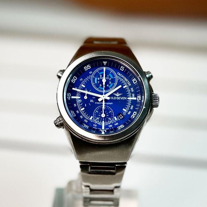 Jam tangan langka Seiko SUS SCVF003 X MILD SEVEN