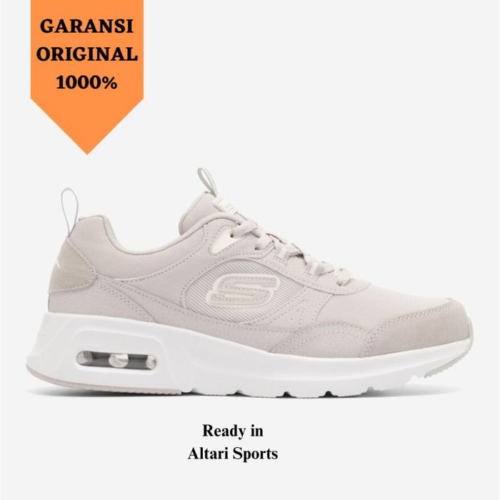 SEPATU SNEAKERS SKECHERS AIR COURT ORIGINAL ASLI BNIB 232646/NAT