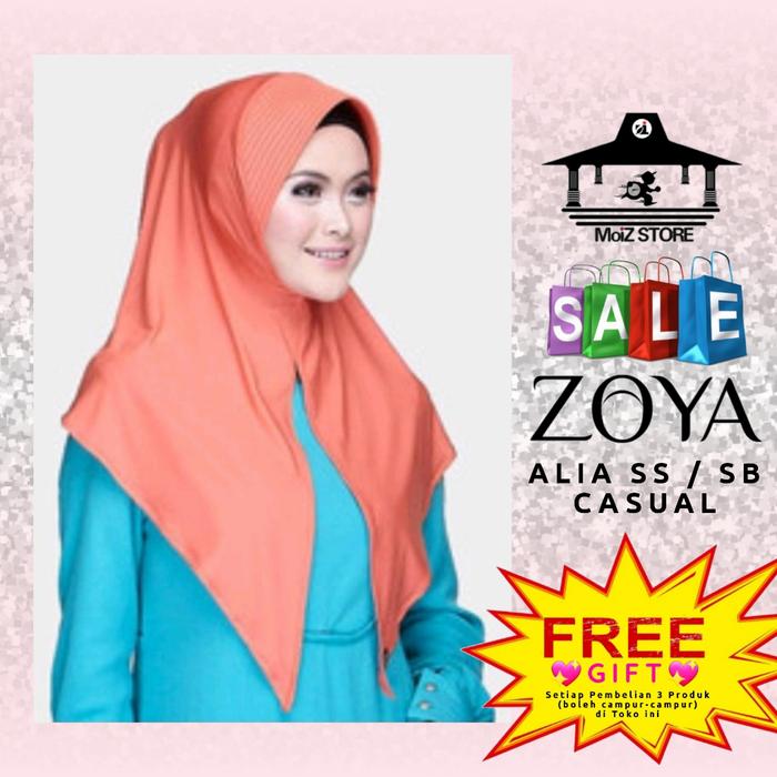 Zoya Alia SS/SB / Jilbab Zoya / Bergo Zoya / Jilbab Instan