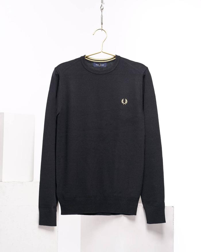 Baju branded original - Fred Perry Knitwear Sweatshirt
