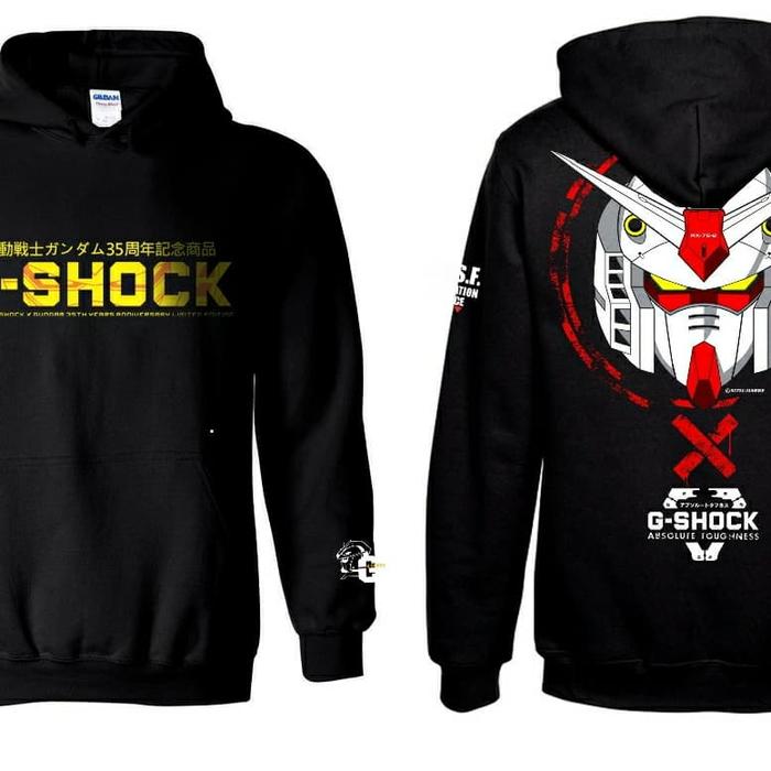 Unofficial Gshock x Gundam Hoodie (re-issue) G-shock Gundam