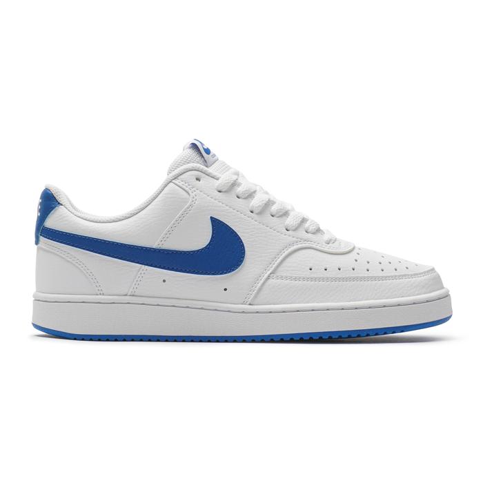 Nike Court Vision Low White/Royal Blue Sneakers Pria ORIGINAL