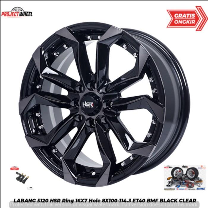 Velg Racing Mobil HSR Ring 16 City LABANG 5120 HSR R16