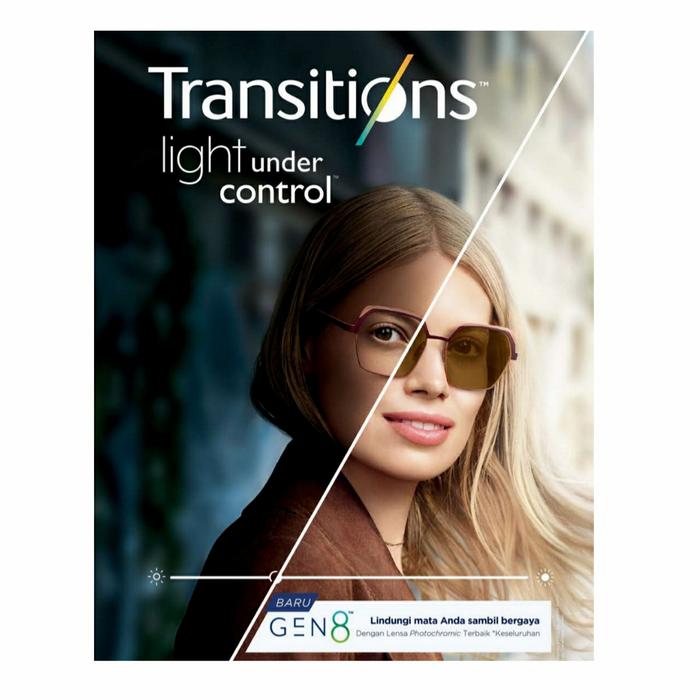 Lensa Progresif ESSILOR VARILUX COMFORT MAX Transtitions Gen-8