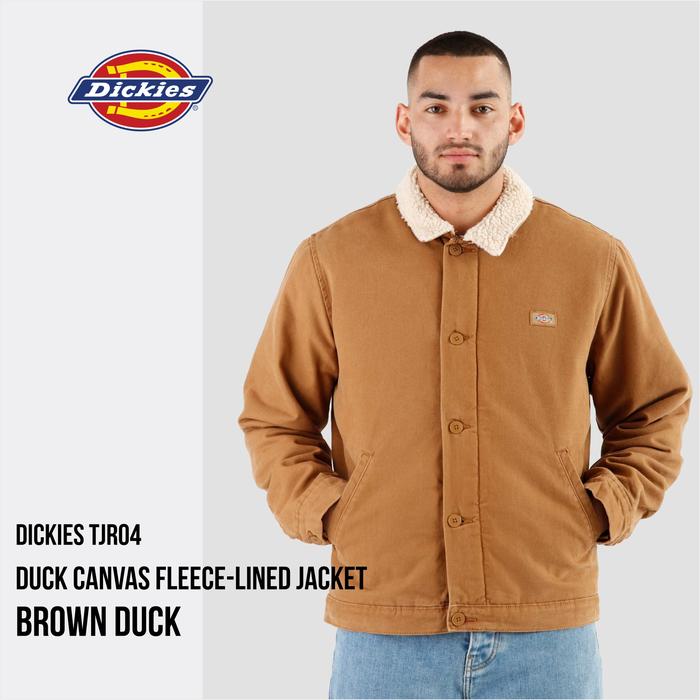 Jaket DICKIES TJR04 DUCK CANVAS FLEECE-LINED Original