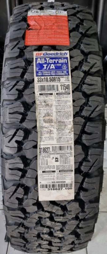 ban mobil bfgoodrich 33x10.5r15 AT KO2 33 10.5 r15 BFG 33 x 10.5 x 15