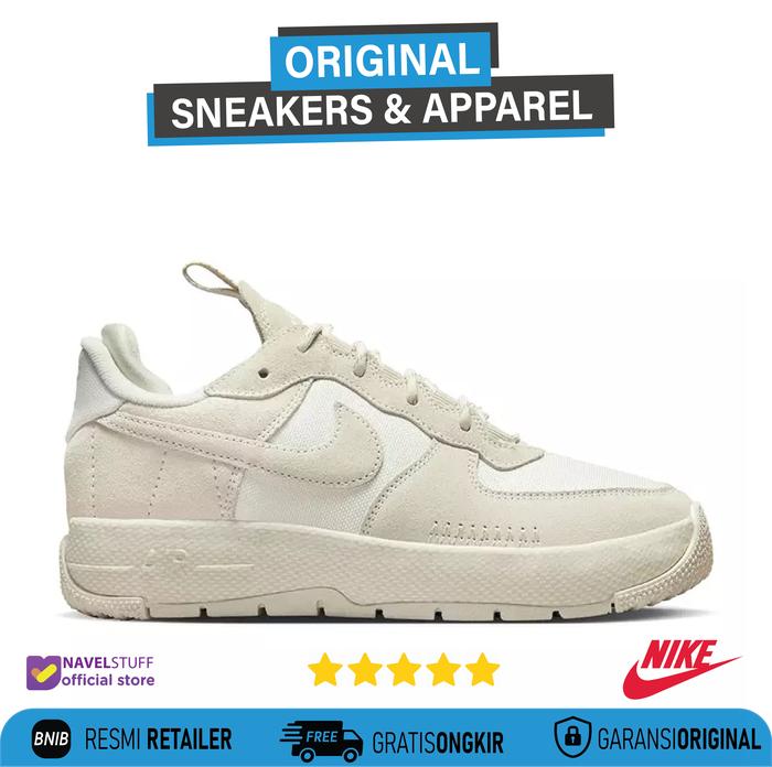 NIKE Air Force 1 Wild "Phantom" Medium Olive Original Resmi BNIB