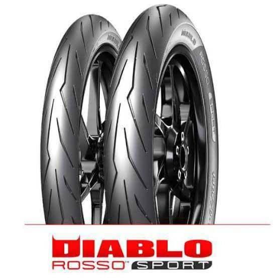 Ban Pirelli Diablo Rosso Sport 90/80-17 pireli roso ninja rr r tiger