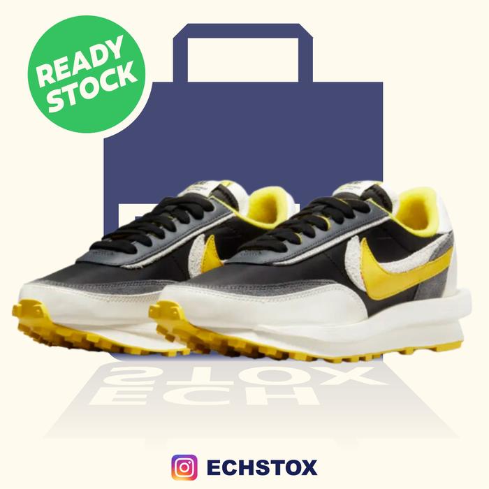 Nike LD Waffle sacai Undercover Black Bright Citron Brand New