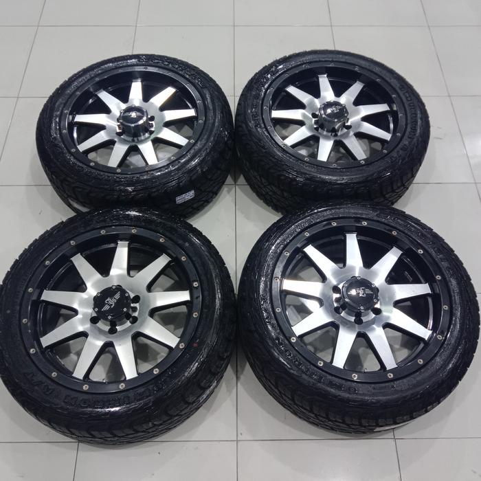 velg JF Luxury Seken Mobil Model Rh Ring 20 Pcd 6X139,7 + Ban omicron