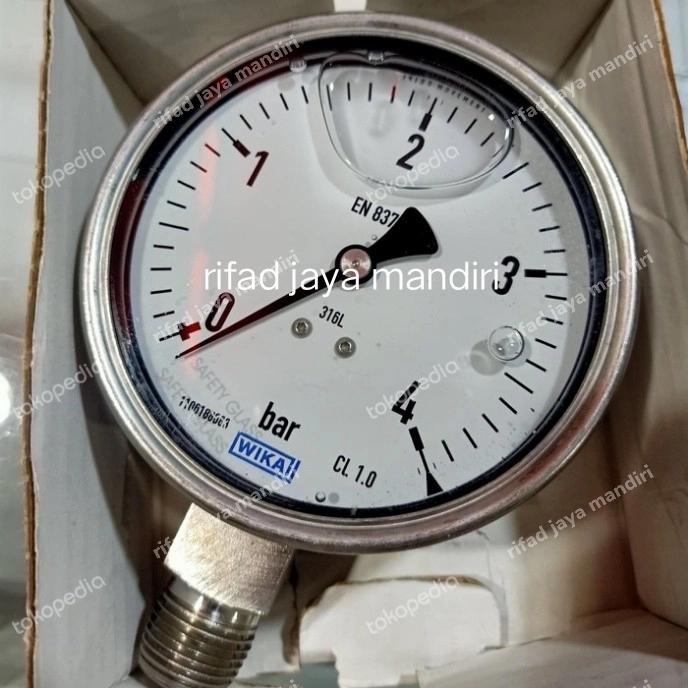 wika pressure gauge 4 bar