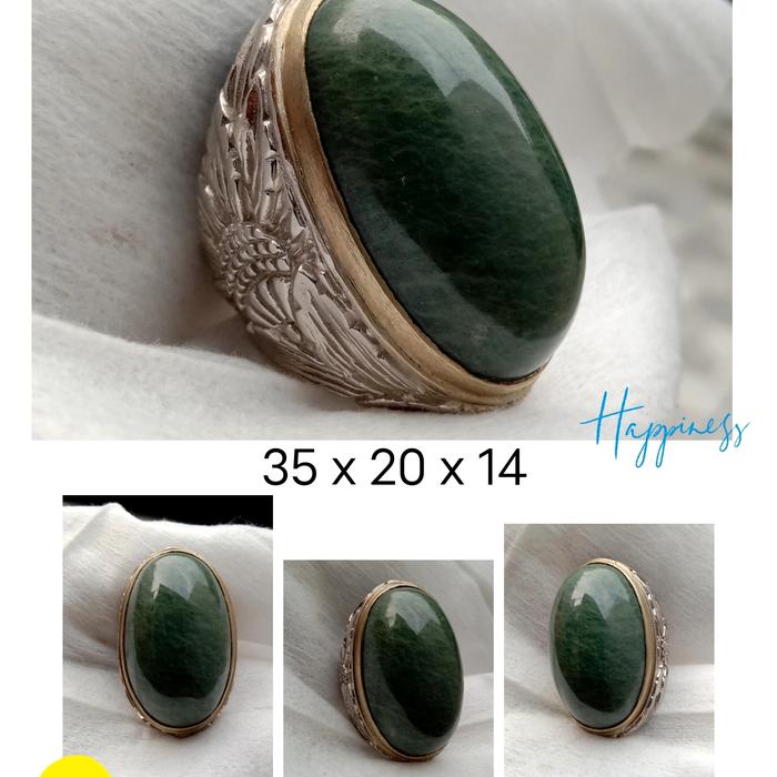 Batu Giok Hijau Nabire Jadeite Jade Type A Jumbo Super