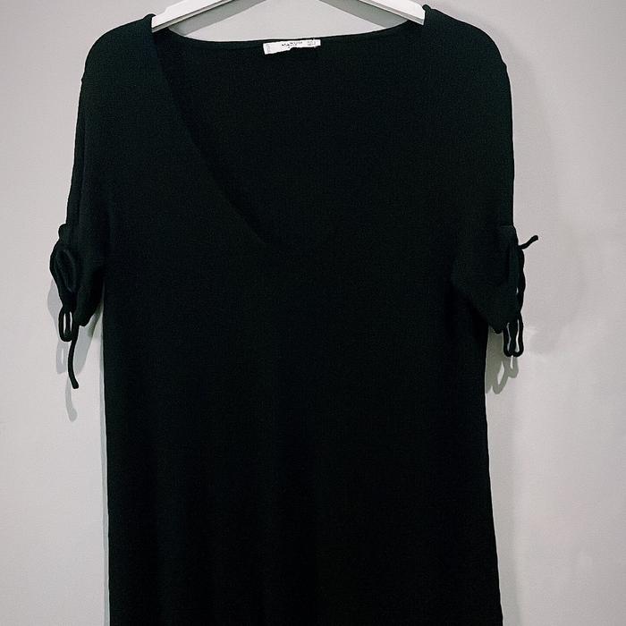 Dress Mango hitam size S-L
