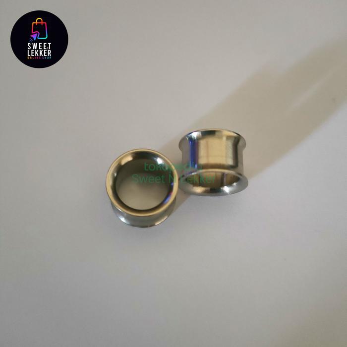 Plug Piercing Silver Non Drat 14mm