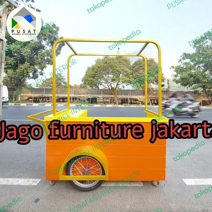 Gerobak minimalis / Booth minimalis / gerobak termurah