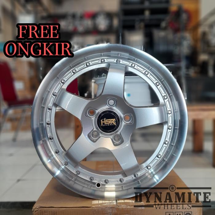 Velg HSR Ring 16 H5X114,3 Buat Cortes,Caravella,Serena,Arena R16 4x114