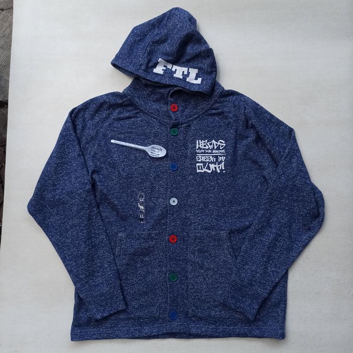 FRUIT OF THE LOOM hoodie jacket size LL rare item