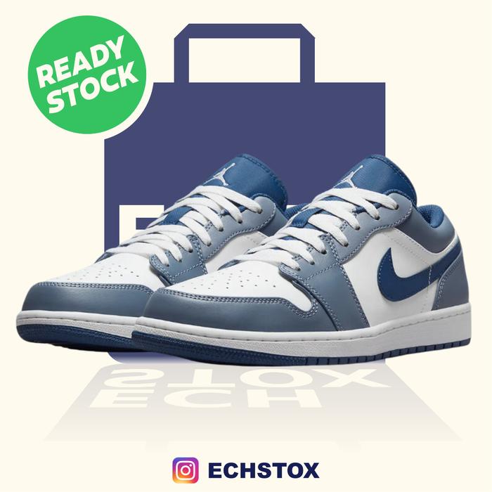 Jordan 1 Low Ashen Slate Brand New 100% Authentic 553558-414