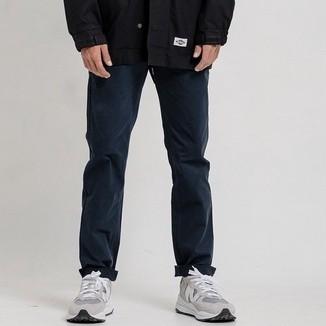 Lee Cooper Chino Pants Slim Fit Navy New Original