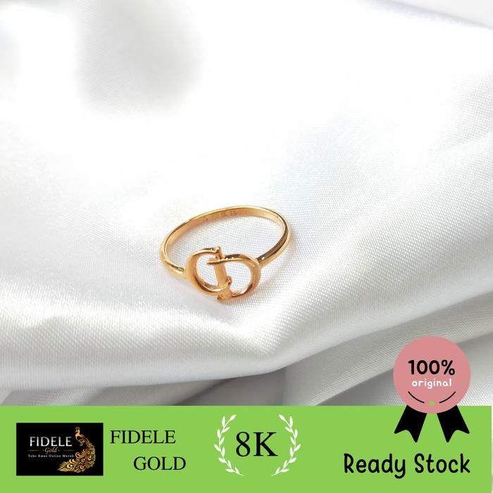Cincin cd fashion cincin emas asli kadar muda 375