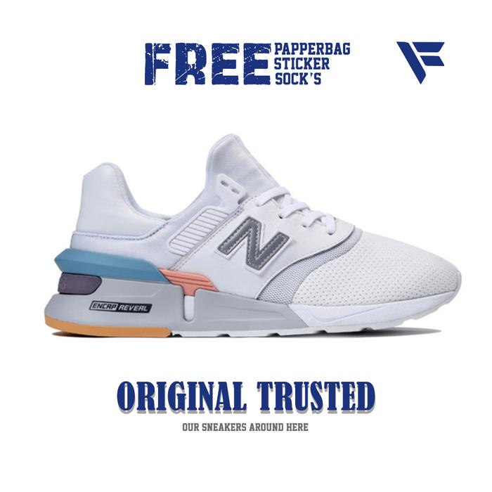 Sneaker New Balance 997 White Blue Original