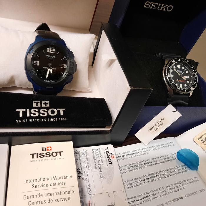 Jam Seiko SKX 007 J 007J Automatic Tag Heuer Omega Luminox Tissot RARE